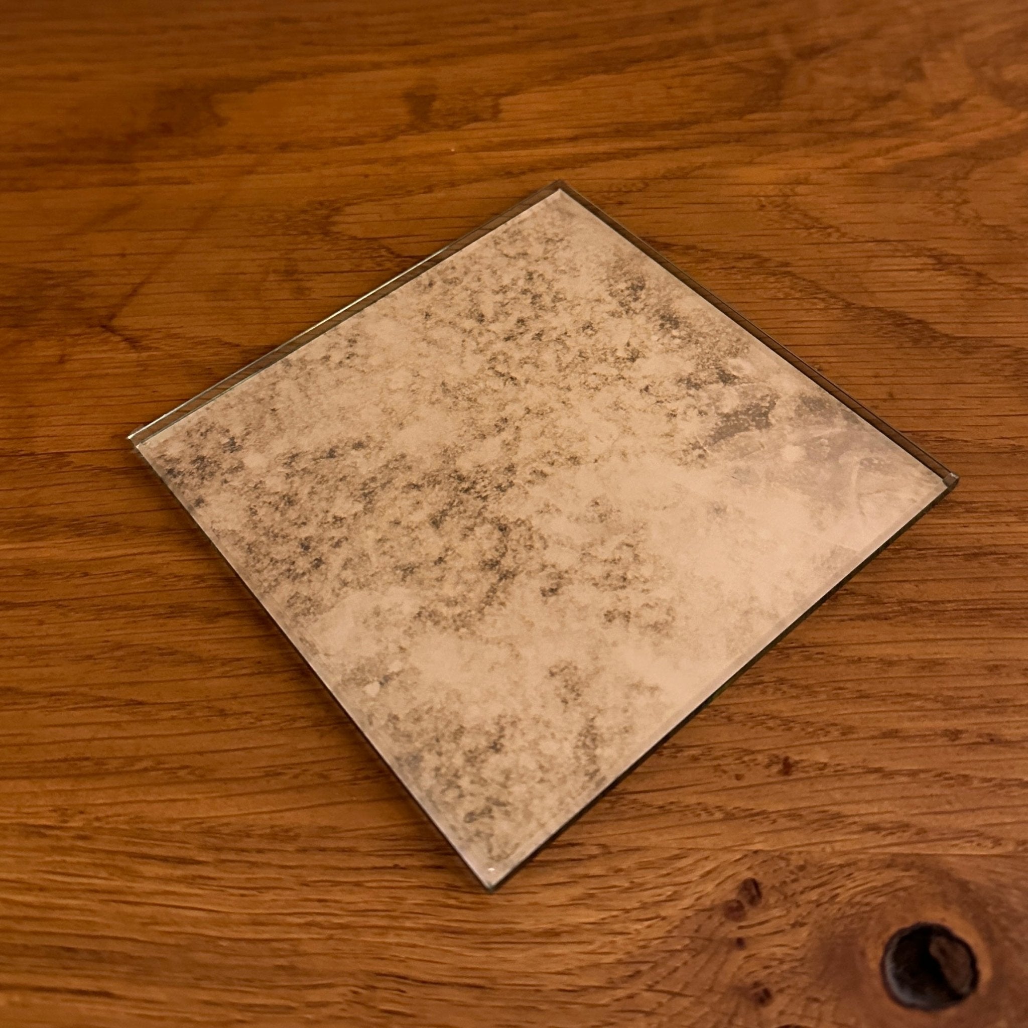 Antique Mirror Coasters - Pack of 6 - Retro Reflections