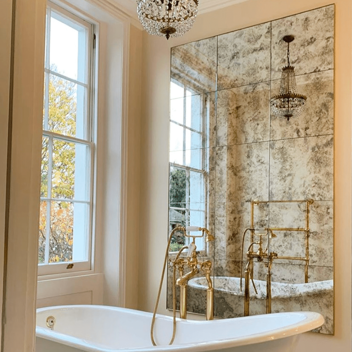 Antique Mirror for Bathrooms - Retro Reflections