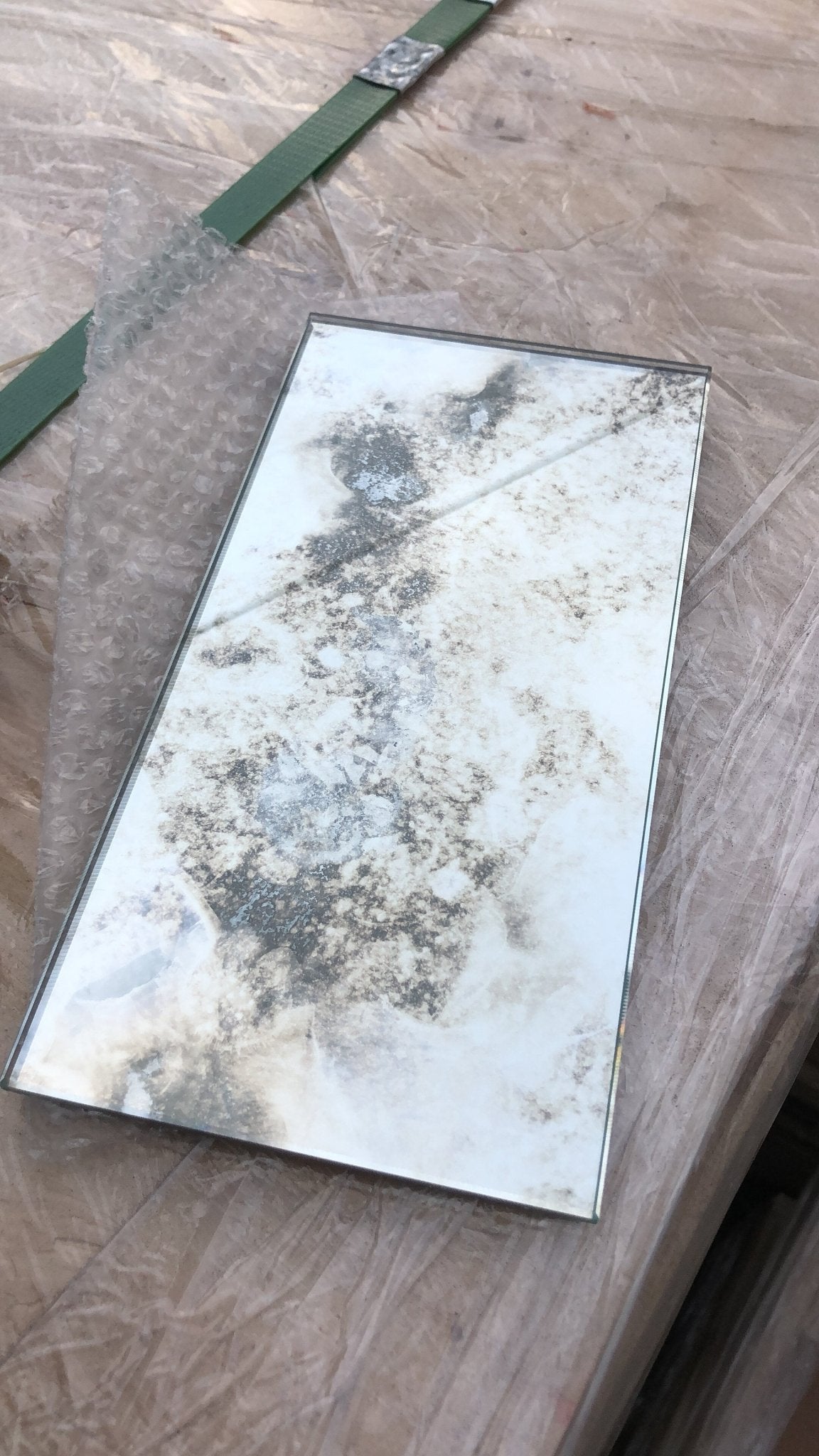 SAMPLE ANTIQUE MIRROR TILE | Free Delivery - Retro Reflections